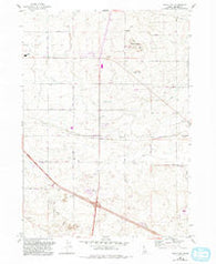 Falls City Idaho Historical topographic map, 1:24000 scale, 7.5 X 7.5 Minute, Year 1964