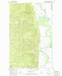 Farnham Peak Idaho Historical topographic map, 1:24000 scale, 7.5 X 7.5 Minute, Year 1965