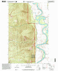 Farnham Peak Idaho Historical topographic map, 1:24000 scale, 7.5 X 7.5 Minute, Year 1996