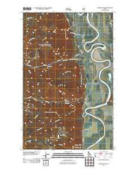 Farnham Peak Idaho Historical topographic map, 1:24000 scale, 7.5 X 7.5 Minute, Year 2011