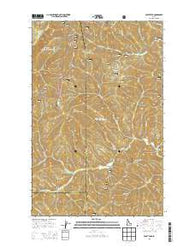 Faset Peak Idaho Current topographic map, 1:24000 scale, 7.5 X 7.5 Minute, Year 2013