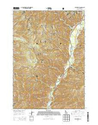 Featherville Idaho Current topographic map, 1:24000 scale, 7.5 X 7.5 Minute, Year 2013