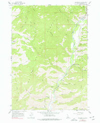 Featherville Idaho Historical topographic map, 1:24000 scale, 7.5 X 7.5 Minute, Year 1964