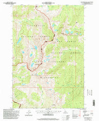 Fenn Mountain Idaho Historical topographic map, 1:24000 scale, 7.5 X 7.5 Minute, Year 1995