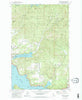 Fernan Lake Idaho Historical topographic map, 1:24000 scale, 7.5 X 7.5 Minute, Year 1981