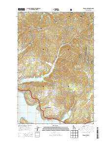 Fernan Lake Idaho Current topographic map, 1:24000 scale, 7.5 X 7.5 Minute, Year 2013