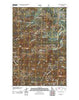 Fernwood Idaho Historical topographic map, 1:24000 scale, 7.5 X 7.5 Minute, Year 2011