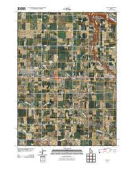 Filer Idaho Historical topographic map, 1:24000 scale, 7.5 X 7.5 Minute, Year 2010