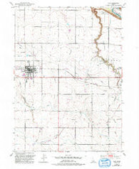 Filer Idaho Historical topographic map, 1:24000 scale, 7.5 X 7.5 Minute, Year 1950