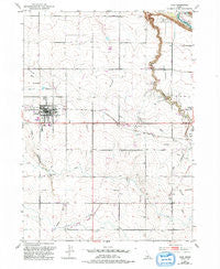 Filer Idaho Historical topographic map, 1:24000 scale, 7.5 X 7.5 Minute, Year 1950