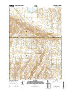 Fir Grove Mountain Idaho Current topographic map, 1:24000 scale, 7.5 X 7.5 Minute, Year 2013