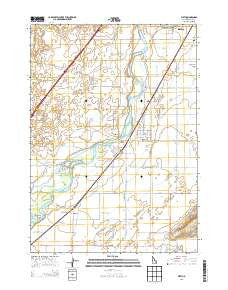 Firth Idaho Current topographic map, 1:24000 scale, 7.5 X 7.5 Minute, Year 2013