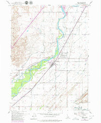 Firth Idaho Historical topographic map, 1:24000 scale, 7.5 X 7.5 Minute, Year 1955