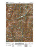 Fish Lake Idaho Historical topographic map, 1:24000 scale, 7.5 X 7.5 Minute, Year 2011