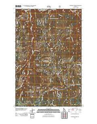 Fishhook Creek Idaho Historical topographic map, 1:24000 scale, 7.5 X 7.5 Minute, Year 2011