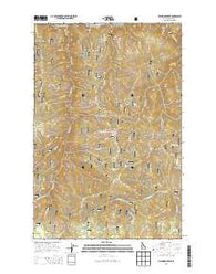 Fishhook Creek Idaho Current topographic map, 1:24000 scale, 7.5 X 7.5 Minute, Year 2013