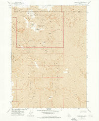 Fissure Butte Idaho Historical topographic map, 1:24000 scale, 7.5 X 7.5 Minute, Year 1973