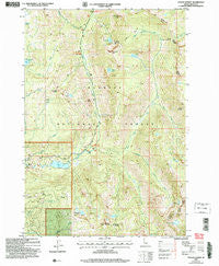 Fitsum Summit Idaho Historical topographic map, 1:24000 scale, 7.5 X 7.5 Minute, Year 2004
