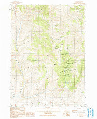 Flint Idaho Historical topographic map, 1:24000 scale, 7.5 X 7.5 Minute, Year 1990
