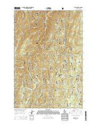 Florence Idaho Current topographic map, 1:24000 scale, 7.5 X 7.5 Minute, Year 2013