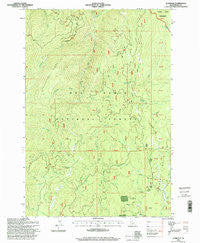 Florence Idaho Historical topographic map, 1:24000 scale, 7.5 X 7.5 Minute, Year 1995