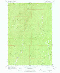 Florence Idaho Historical topographic map, 1:24000 scale, 7.5 X 7.5 Minute, Year 1963