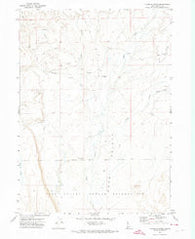 Flying H Ranch Idaho Historical topographic map, 1:24000 scale, 7.5 X 7.5 Minute, Year 1971