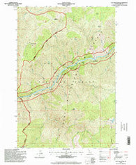 Fog Mountain Idaho Historical topographic map, 1:24000 scale, 7.5 X 7.5 Minute, Year 1995