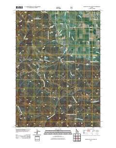 Fourth of July Peak Idaho Historical topographic map, 1:24000 scale, 7.5 X 7.5 Minute, Year 2011