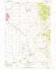 Franklin Idaho Historical topographic map, 1:24000 scale, 7.5 X 7.5 Minute, Year 1969