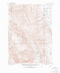 Freedom Wyoming Historical topographic map, 1:62500 scale, 15 X 15 Minute, Year 1915