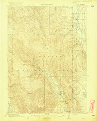Freedom Wyoming Historical topographic map, 1:62500 scale, 15 X 15 Minute, Year 1915
