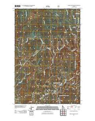 French Mountain Idaho Historical topographic map, 1:24000 scale, 7.5 X 7.5 Minute, Year 2011