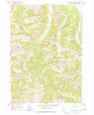 Frenchman Creek Idaho Historical topographic map, 1:24000 scale, 7.5 X 7.5 Minute, Year 1964