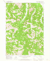 Frenchman Creek Idaho Historical topographic map, 1:24000 scale, 7.5 X 7.5 Minute, Year 1964