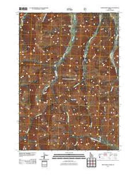 Frenchman Creek Idaho Historical topographic map, 1:24000 scale, 7.5 X 7.5 Minute, Year 2011