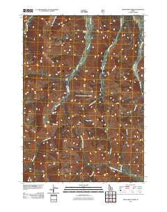 Frenchman Creek Idaho Historical topographic map, 1:24000 scale, 7.5 X 7.5 Minute, Year 2011