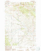 Fritz Peak Idaho Historical topographic map, 1:24000 scale, 7.5 X 7.5 Minute, Year 1987