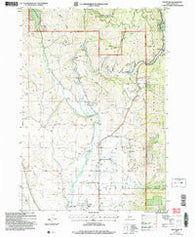 Fruitvale Idaho Historical topographic map, 1:24000 scale, 7.5 X 7.5 Minute, Year 2004