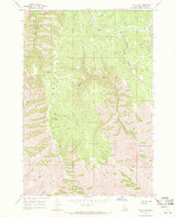 Frye Point Idaho Historical topographic map, 1:24000 scale, 7.5 X 7.5 Minute, Year 1968