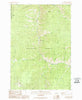 Gant Mountain Idaho Historical topographic map, 1:24000 scale, 7.5 X 7.5 Minute, Year 1989