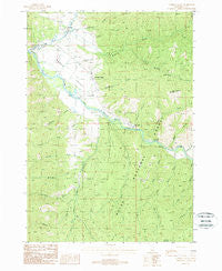 Garden Valley Idaho Historical topographic map, 1:24000 scale, 7.5 X 7.5 Minute, Year 1988