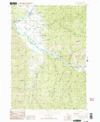 Garden Valley Idaho Historical topographic map, 1:24000 scale, 7.5 X 7.5 Minute, Year 1988