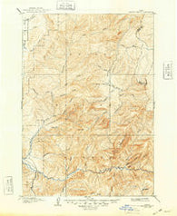 Garden Valley Idaho Historical topographic map, 1:125000 scale, 30 X 30 Minute, Year 1909