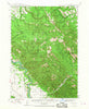 Garns Mtn Idaho Historical topographic map, 1:62500 scale, 15 X 15 Minute, Year 1943