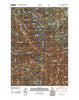 Garns Mountain Idaho Historical topographic map, 1:24000 scale, 7.5 X 7.5 Minute, Year 2011