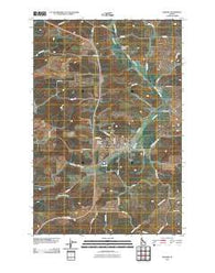 Genesee Idaho Historical topographic map, 1:24000 scale, 7.5 X 7.5 Minute, Year 2010