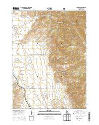 Georgetown Idaho Current topographic map, 1:24000 scale, 7.5 X 7.5 Minute, Year 2013