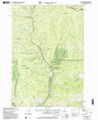 Gibbonsville Idaho Historical topographic map, 1:24000 scale, 7.5 X 7.5 Minute, Year 1997