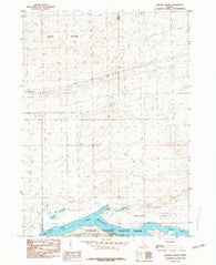 Gifford Spring Idaho Historical topographic map, 1:24000 scale, 7.5 X 7.5 Minute, Year 1984